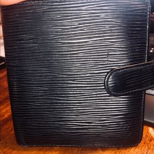 Authentic Vintage Epi leather wallet